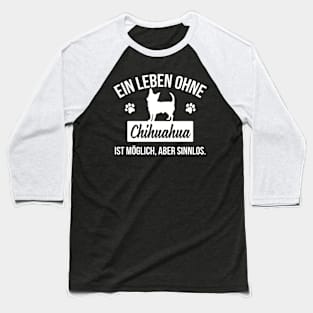 Chihuahua Baseball T-Shirt